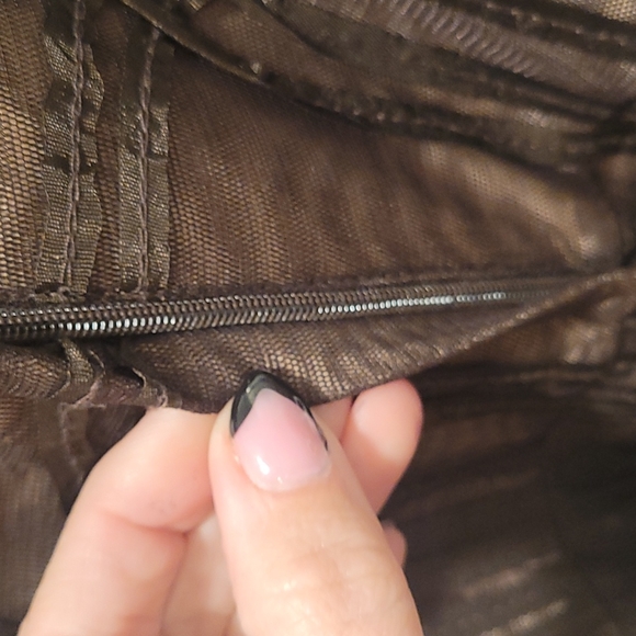 BCBG Max Azria Size 2 Chocolate Gown. - Picture 12 of 13